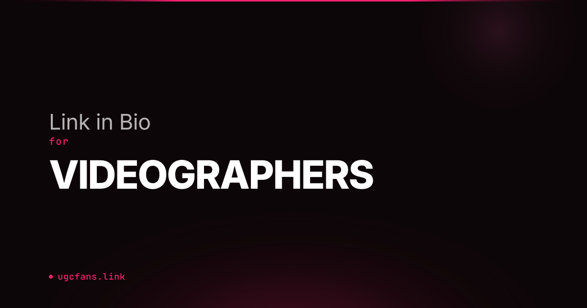 Link in Bio for Videographers: Stop Losing Clients to Instagram's Browser